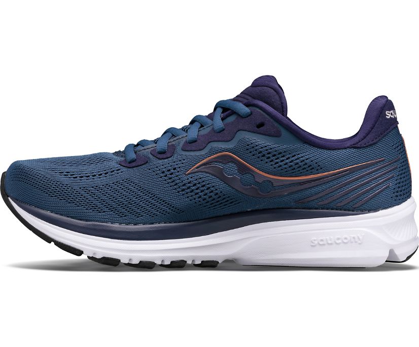 Női Saucony Ride 14 Futócipő Sötétkék | HU 806GSO